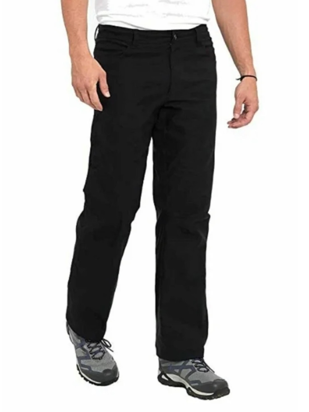 Eddie Bauer Men’s Black Fleece Lined Tech Pants
